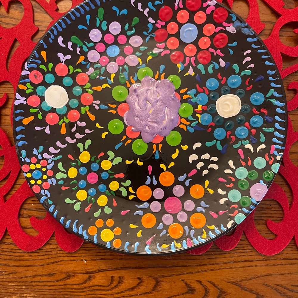 Hand-painted Large Decorative Design - Picture 8 of 11